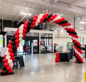 20ft Wide Classic Balloon Arch