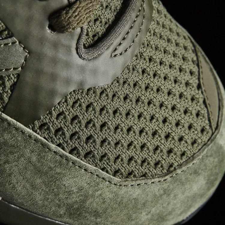 Adidas White Mountaineering x Boston Super Primeknit 'Olive' Sneakers, Green