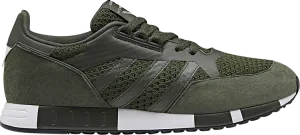 Adidas White Mountaineering x Boston Super Primeknit 'Olive' Sneakers, Green