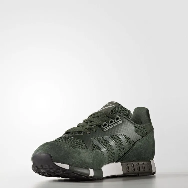 Adidas White Mountaineering x Boston Super Primeknit 'Olive' Sneakers, Green