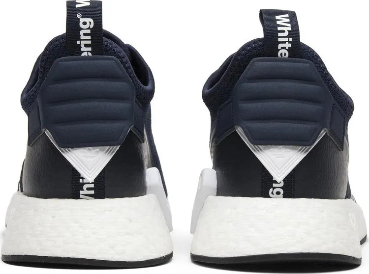 Adidas White Mountaineering x NMD R2 PK 'Collegiate Navy' Sneakers, Blue