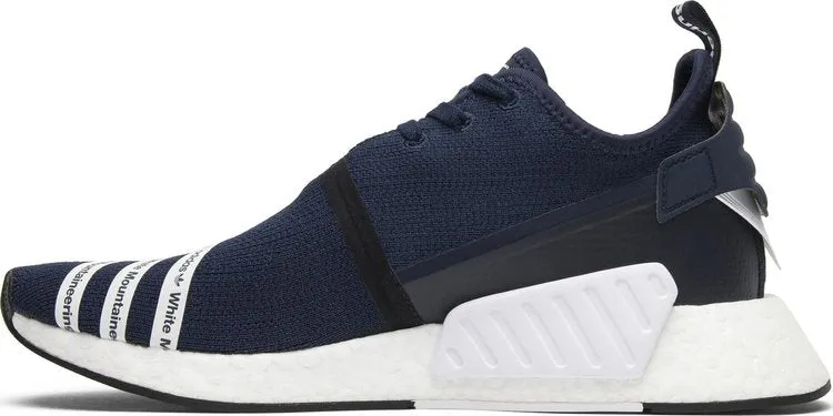 Adidas White Mountaineering x NMD R2 PK 'Collegiate Navy' Sneakers, Blue