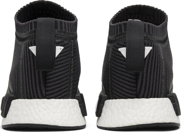 Adidas White Mountaineering x NMD_CS1 'Black White' sneakers, black