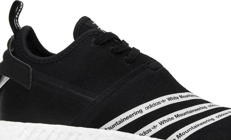 Adidas White Mountaineering x NMD_R2 PK 'Black' sneakers, black