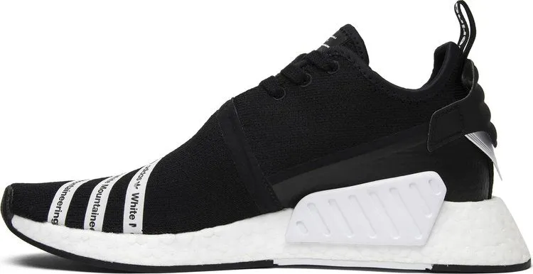 Adidas White Mountaineering x NMD_R2 PK 'Black' sneakers, black