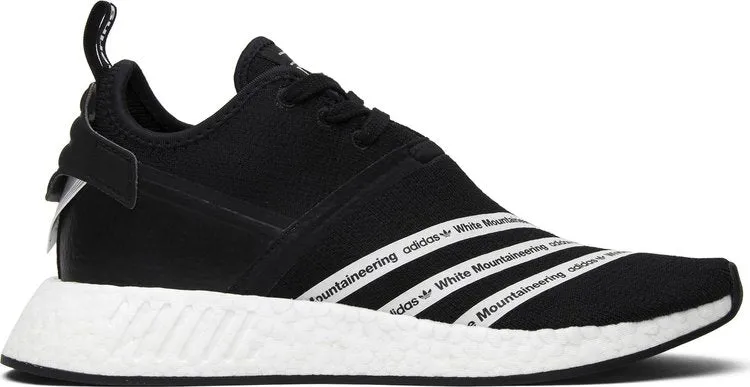 Adidas White Mountaineering x NMD_R2 PK 'Black' sneakers, black