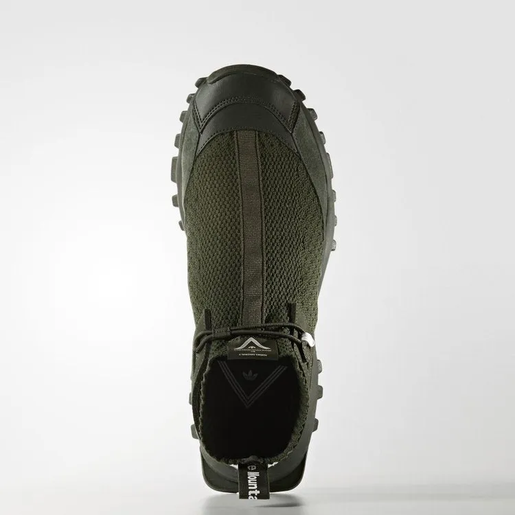 Adidas White Mountaineering x Seeulater Alledo Primeknit 'Olive' Sneakers, Green