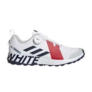 Adidas White Mountaineering x Terrex Two Boa 'White Red Navy' Sneakers, White