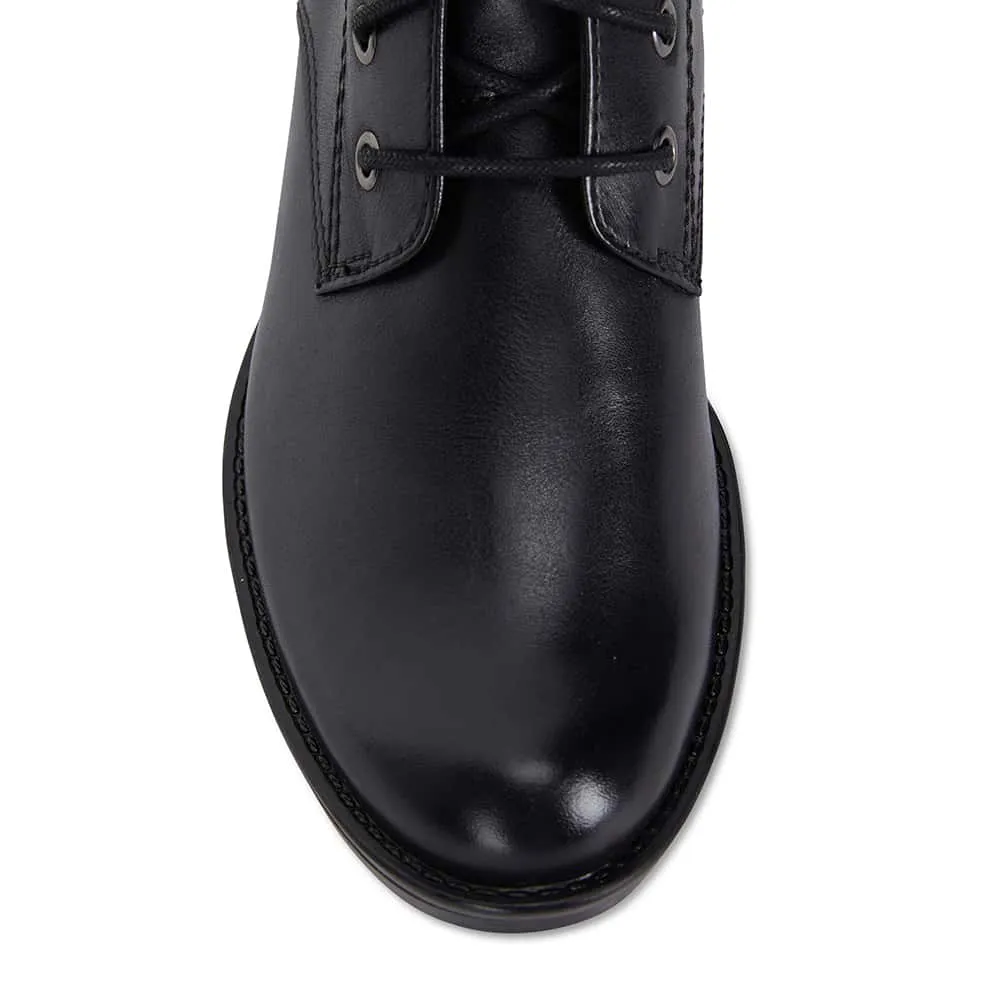 Adrian Boot in Black Leather