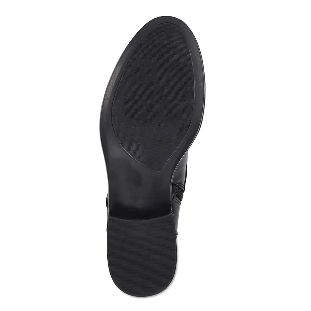 Adrian Boot in Black Leather