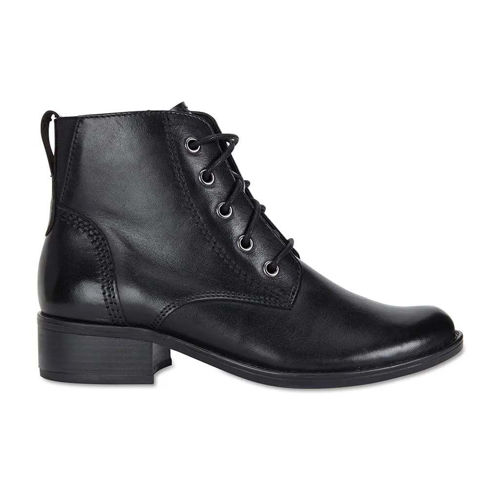 Adrian Boot in Black Leather