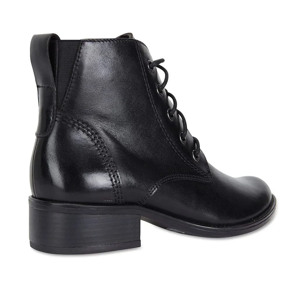 Adrian Boot in Black Leather
