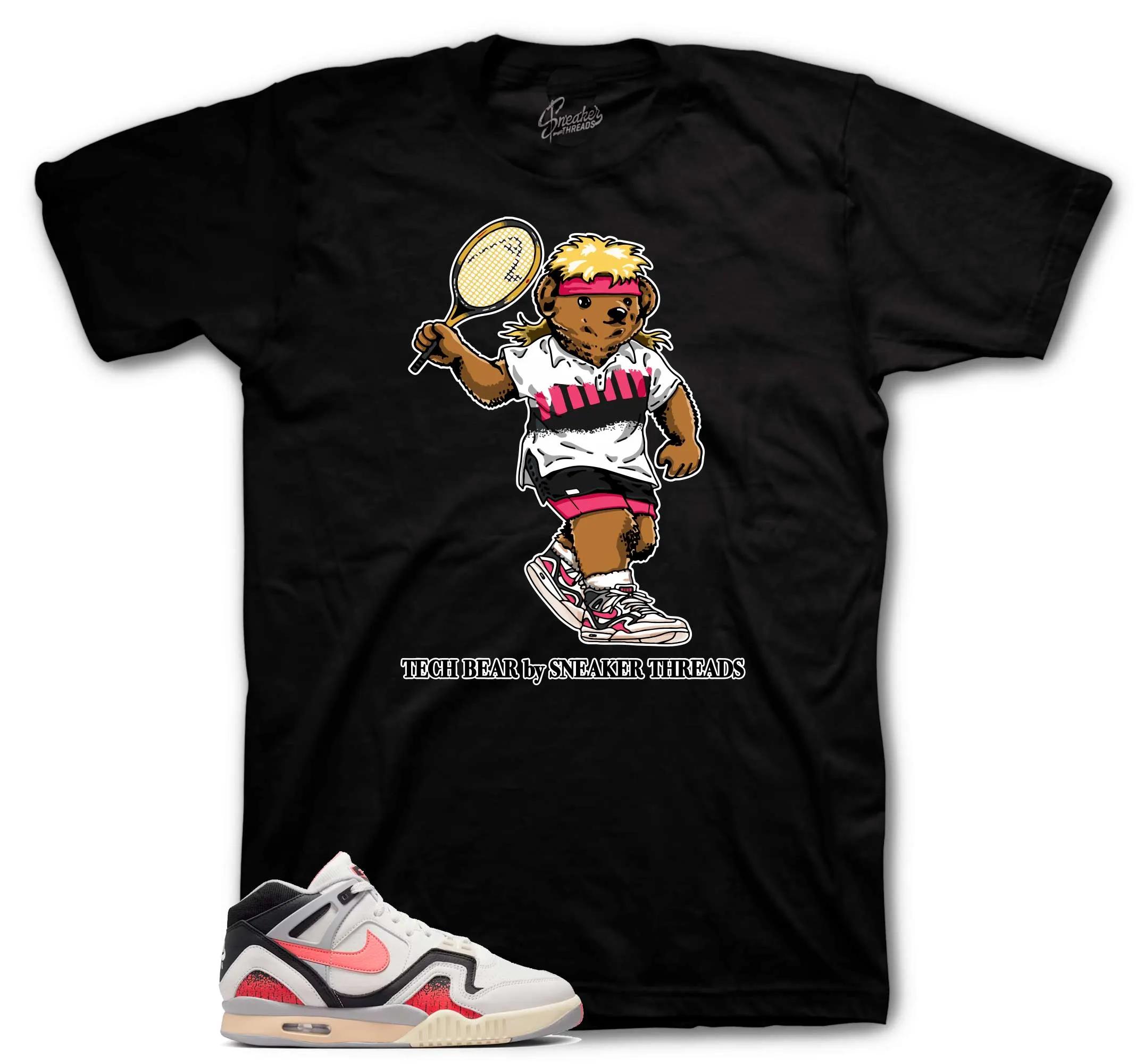 Air Tech Challenge Hot Lava Tech Bear Shirt