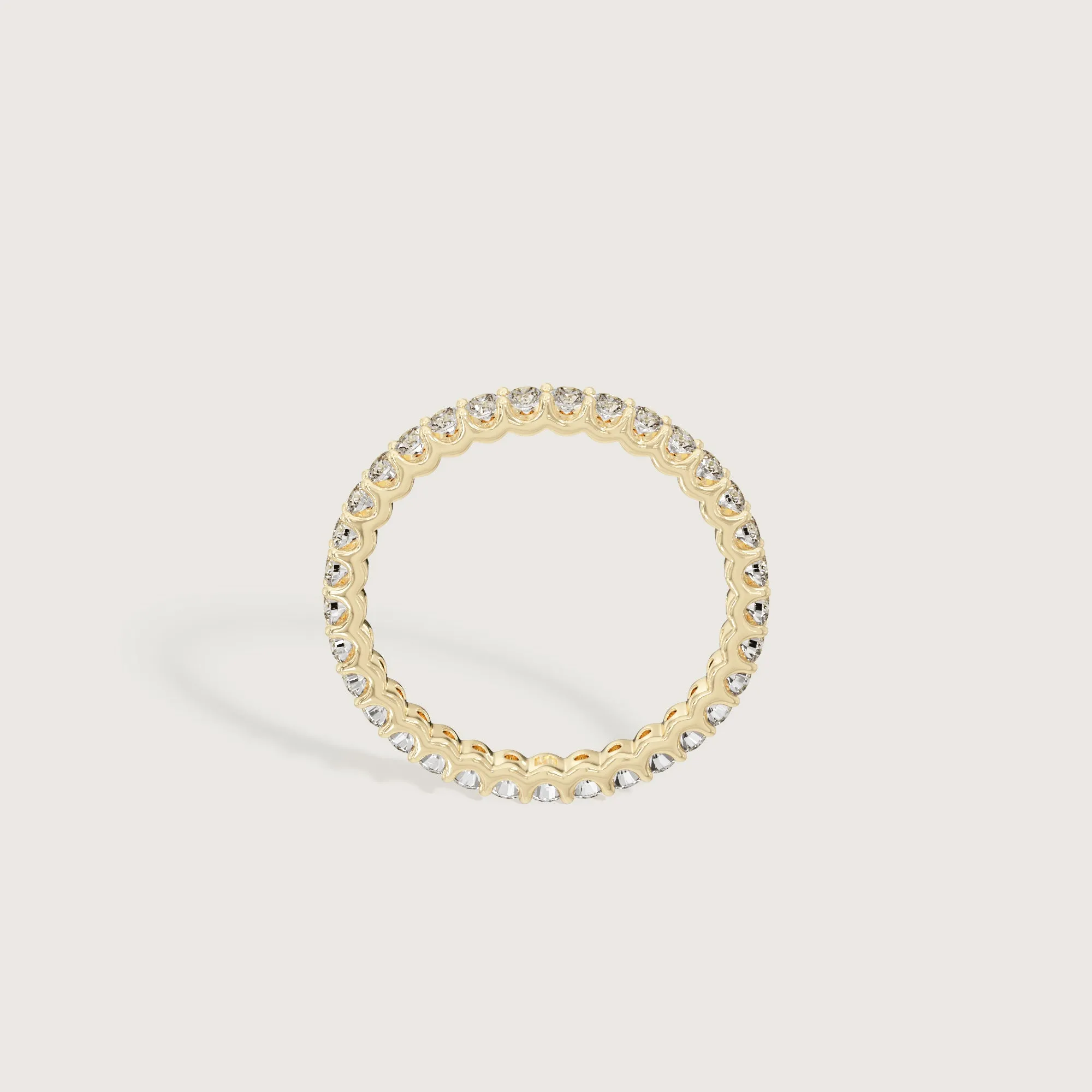 Arch Diamond Stacking Ring
