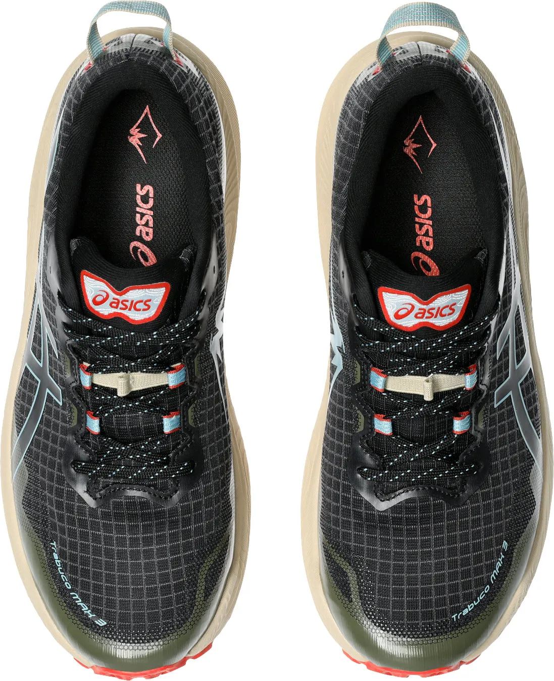 Asics Trabuco Max 3 Mens Running Shoes - Black