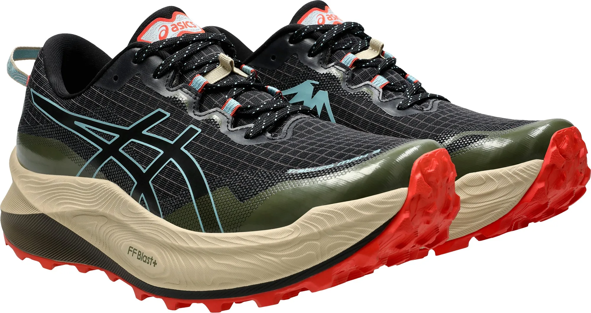 Asics Trabuco Max 3 Mens Running Shoes - Black
