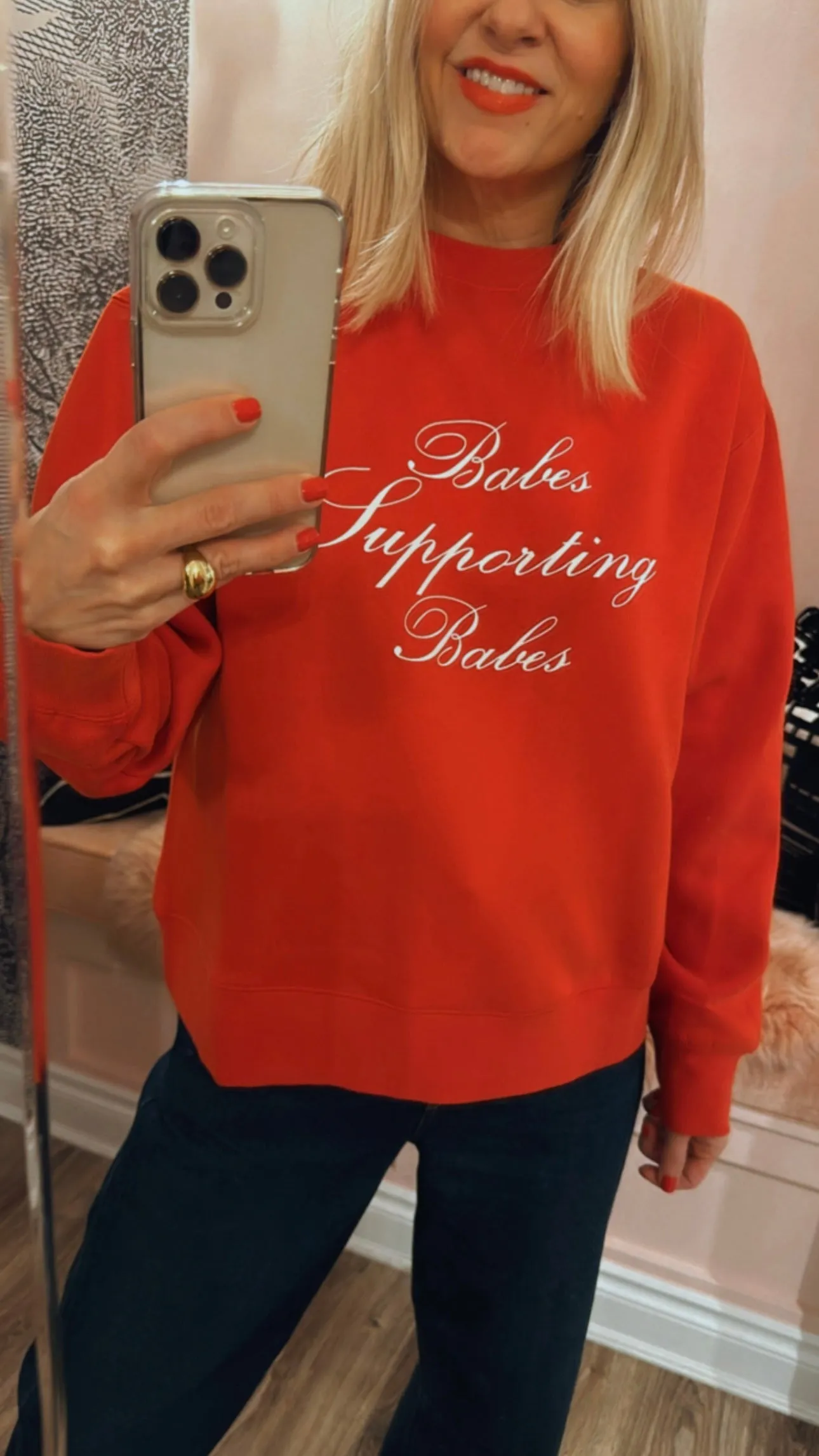 'Babes Supporting Babes' Step Sister Crew