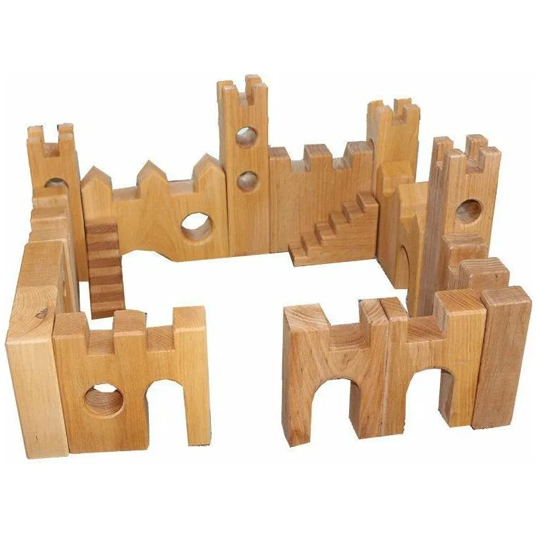 Bauspiel Knight's Wooden Castle