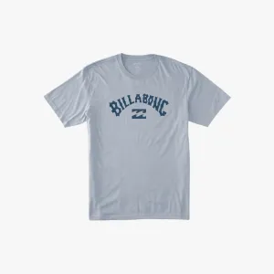 Billabong Boys Arch Wave Short Sleeve Tee Washed Blue