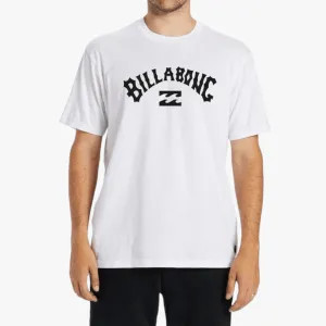 Billabong Mens Arch Wave Short Sleeve Tee White