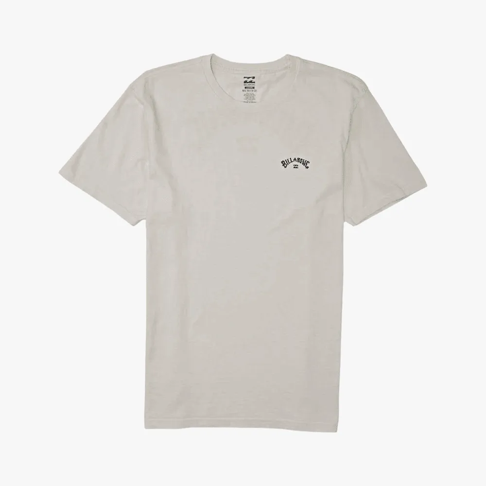 Billabong Mens Arch Waves Short Sleeve White