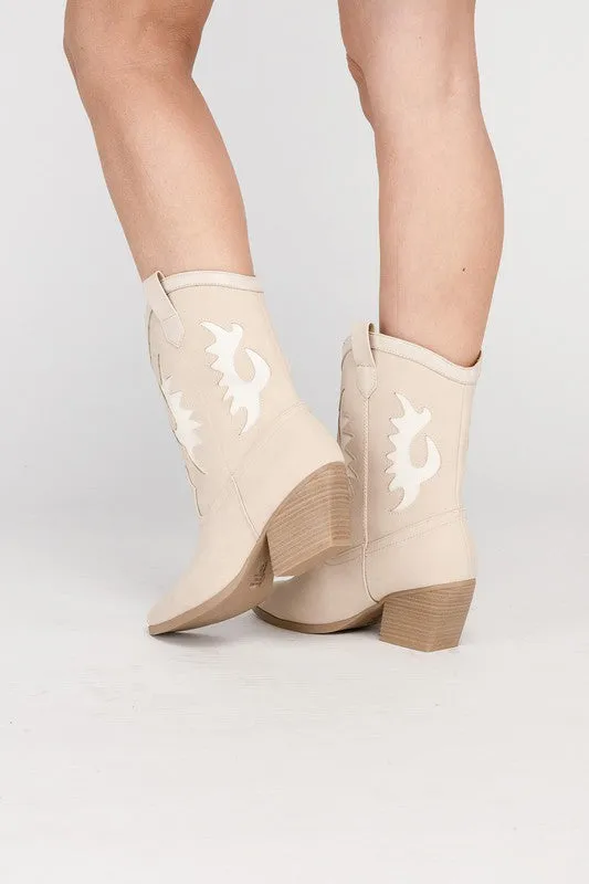 Bohemian Giga Western High Ankle Boots