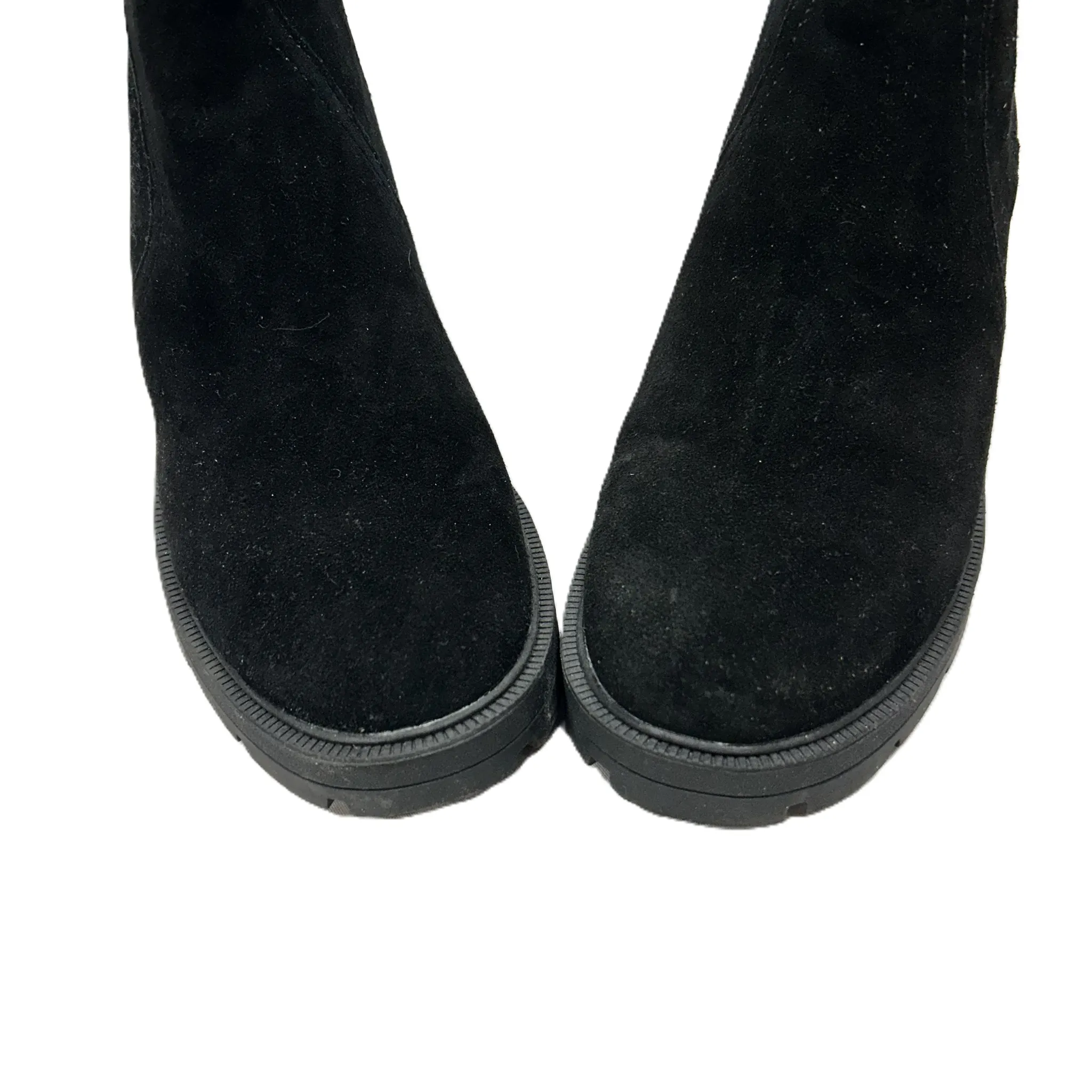 Boots Ankle Heels By Lucky Brand In Black, Size: 9