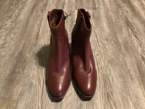 Boots Ankle Heels By Seychelles In Red, Size: 8