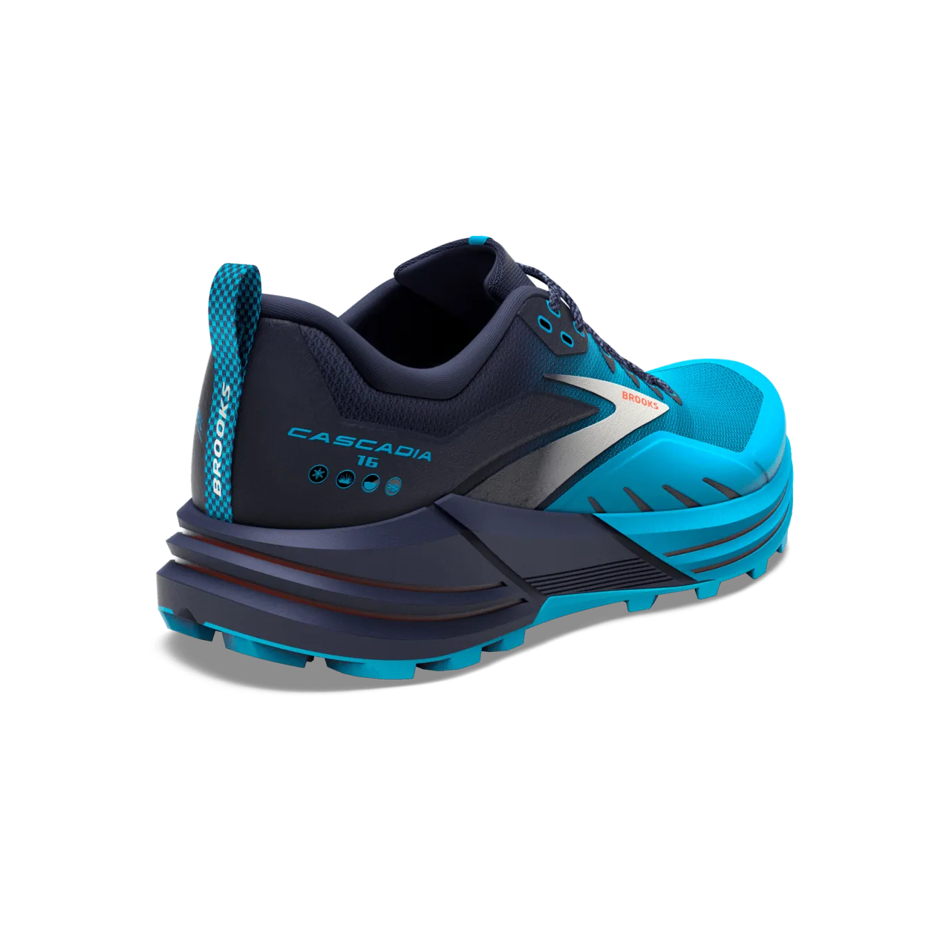 Brooks Cascadia 16 (D Width) - Peacoat/Atomic Blue (Mens)