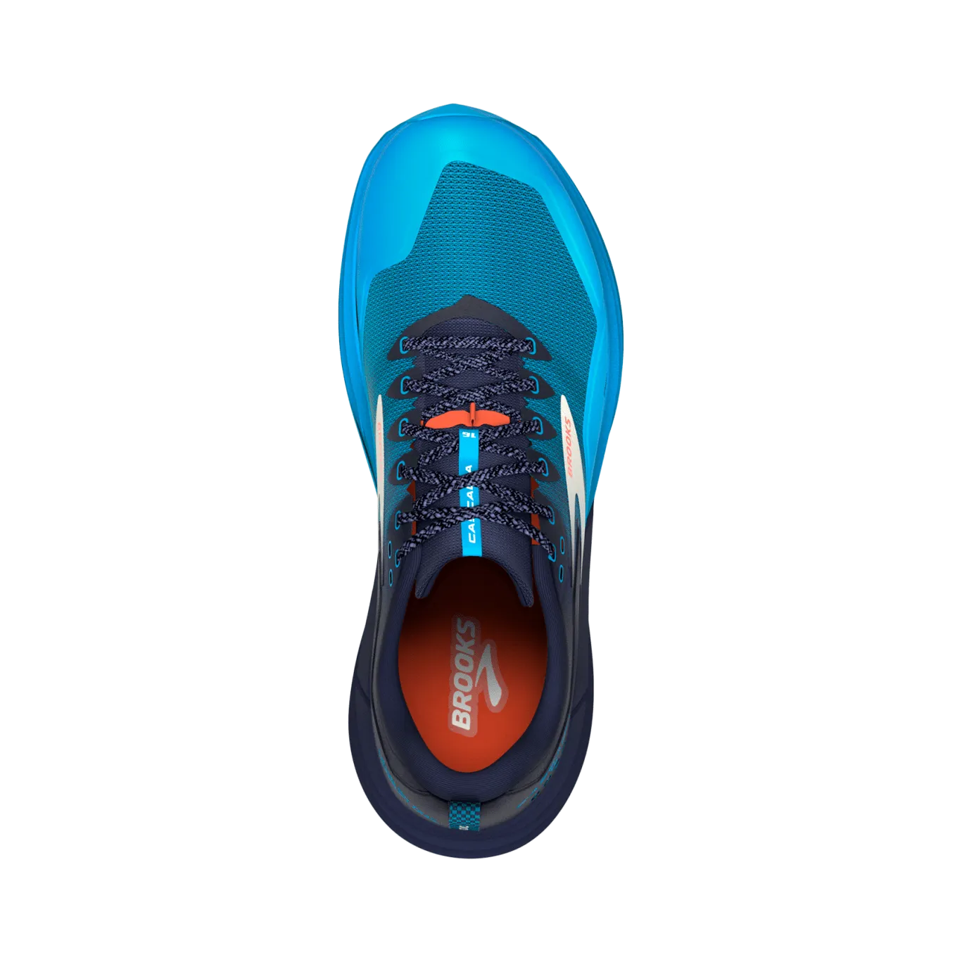 Brooks Cascadia 16 (D Width) - Peacoat/Atomic Blue (Mens)