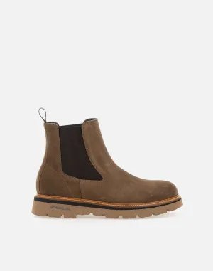 Chelsea Suede Leather Ankle Boots