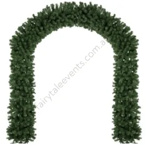 Christmas tree arch