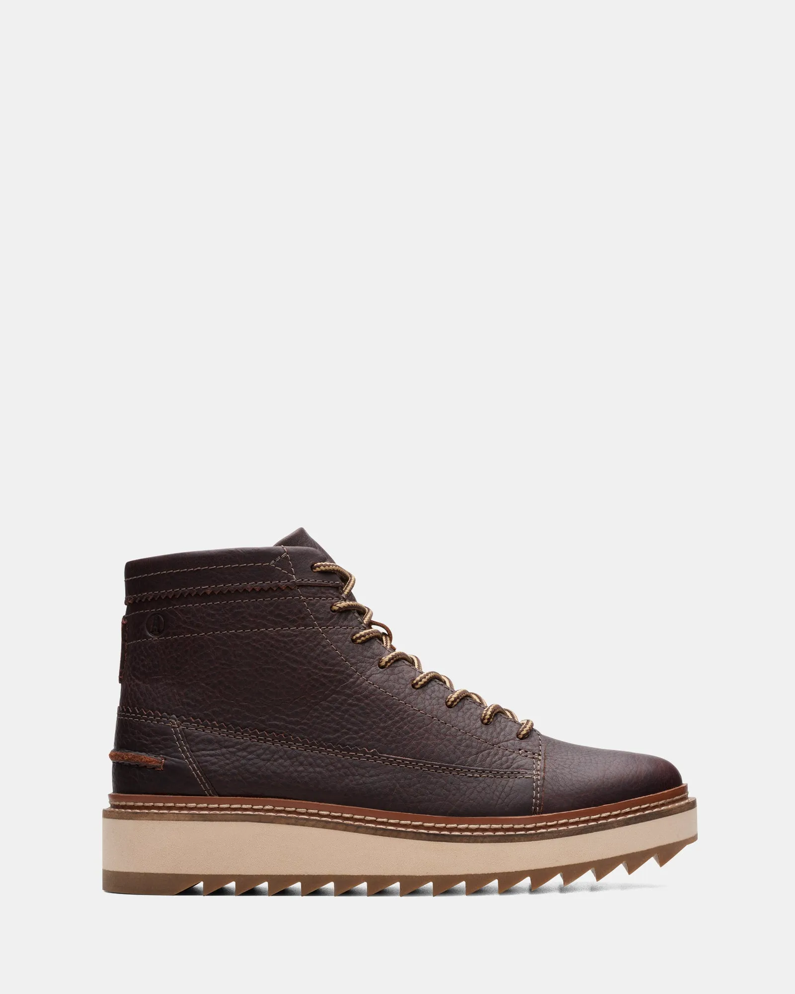 Clarkhill Hi Dark Brown Leather