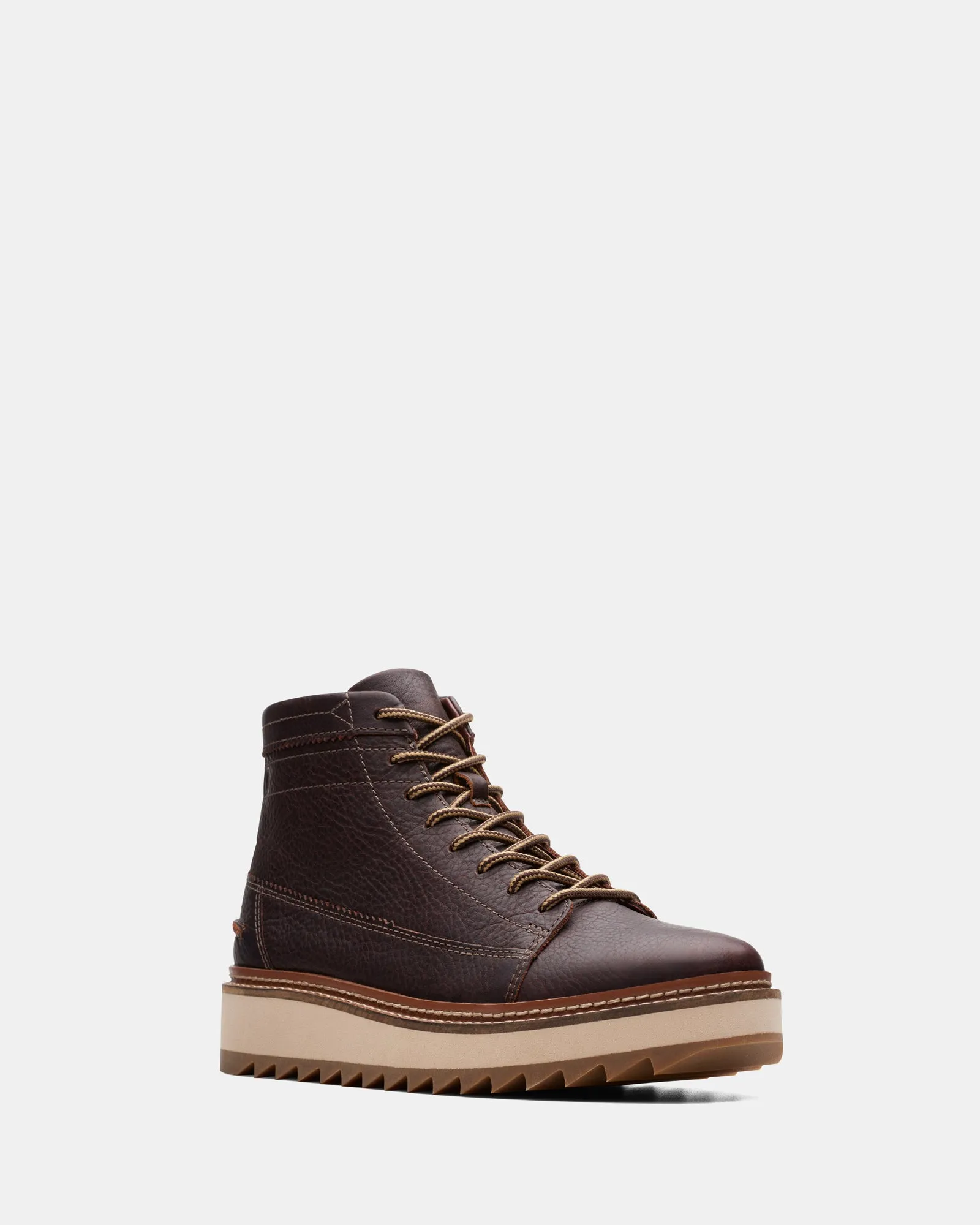 Clarkhill Hi Dark Brown Leather