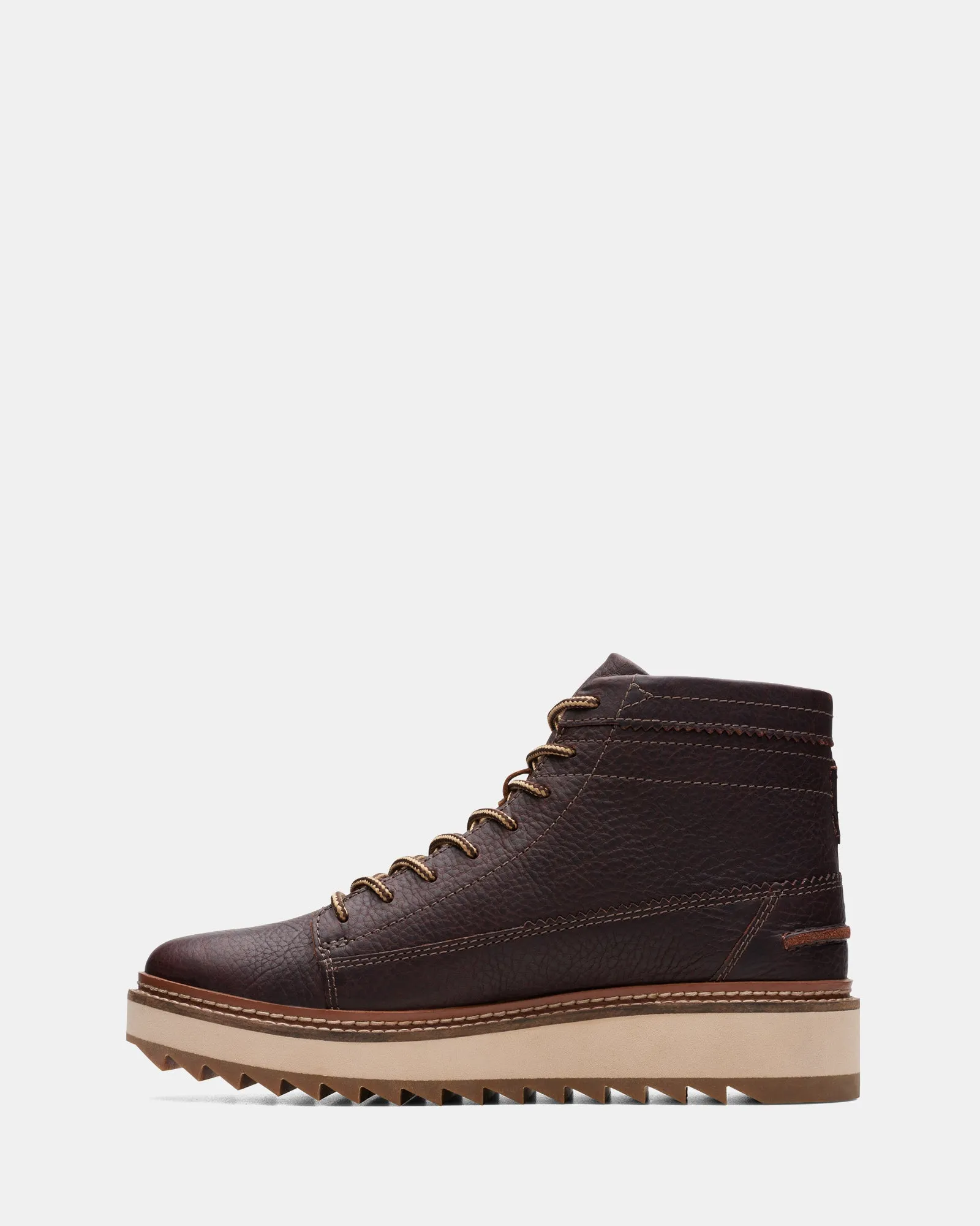 Clarkhill Hi Dark Brown Leather