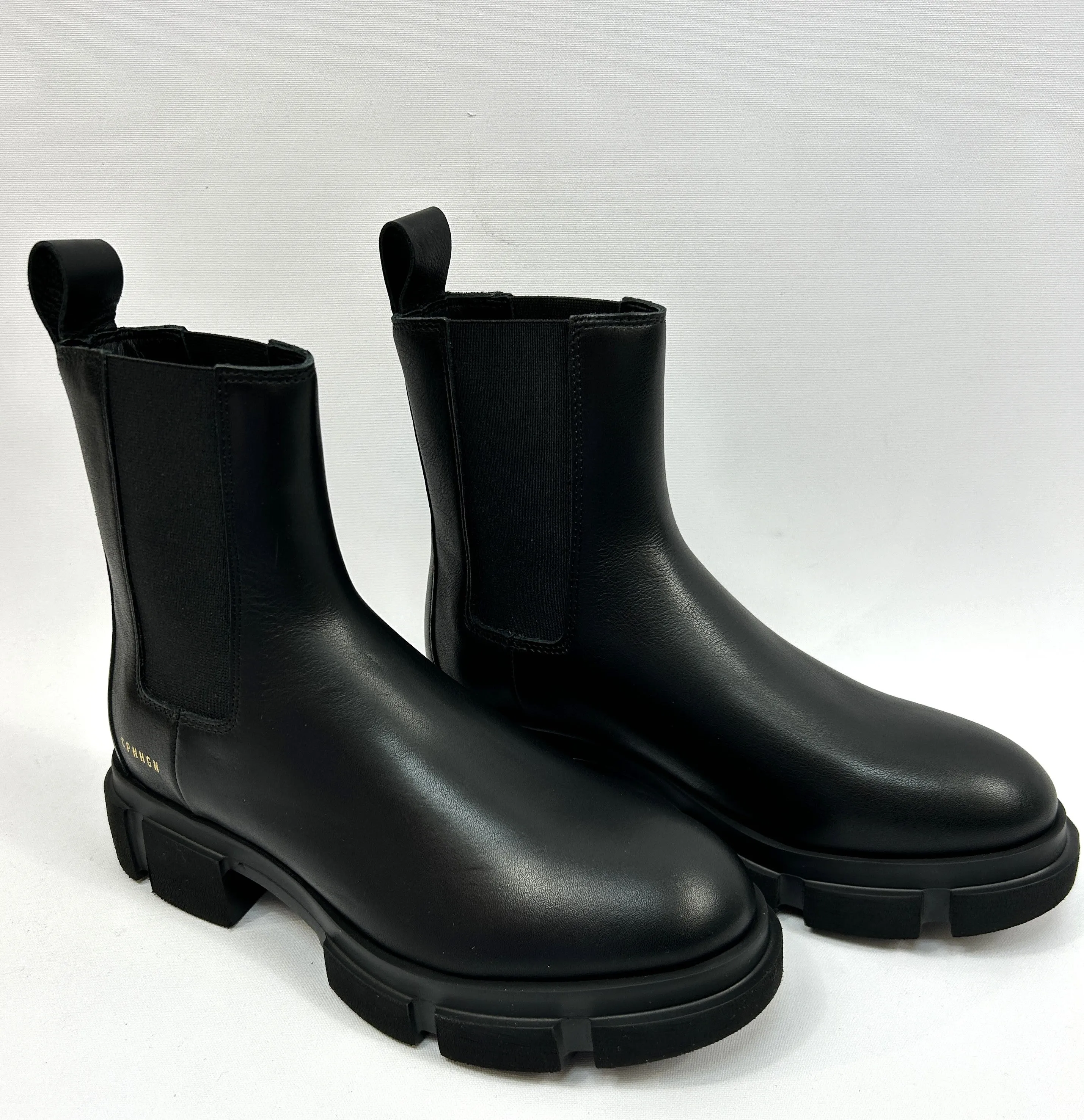 COPHENGEN Black Ankle Boots