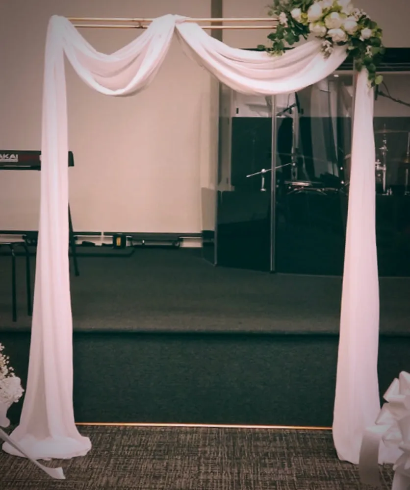 Copper Wedding Arch