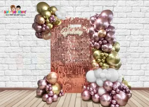 Customised Balloon Backdrop