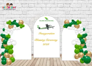 Customised Organic Stage Backdrop Balloon