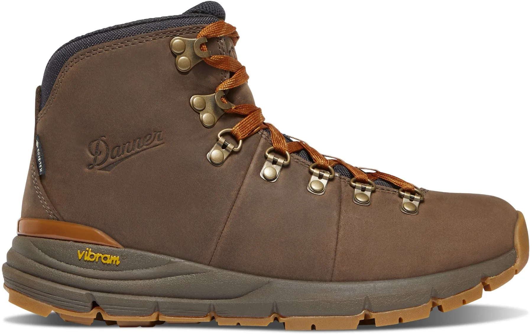 Danner Women's Mountain 600 Leaf GTX Brown/Ginger Hiking Boots 62307