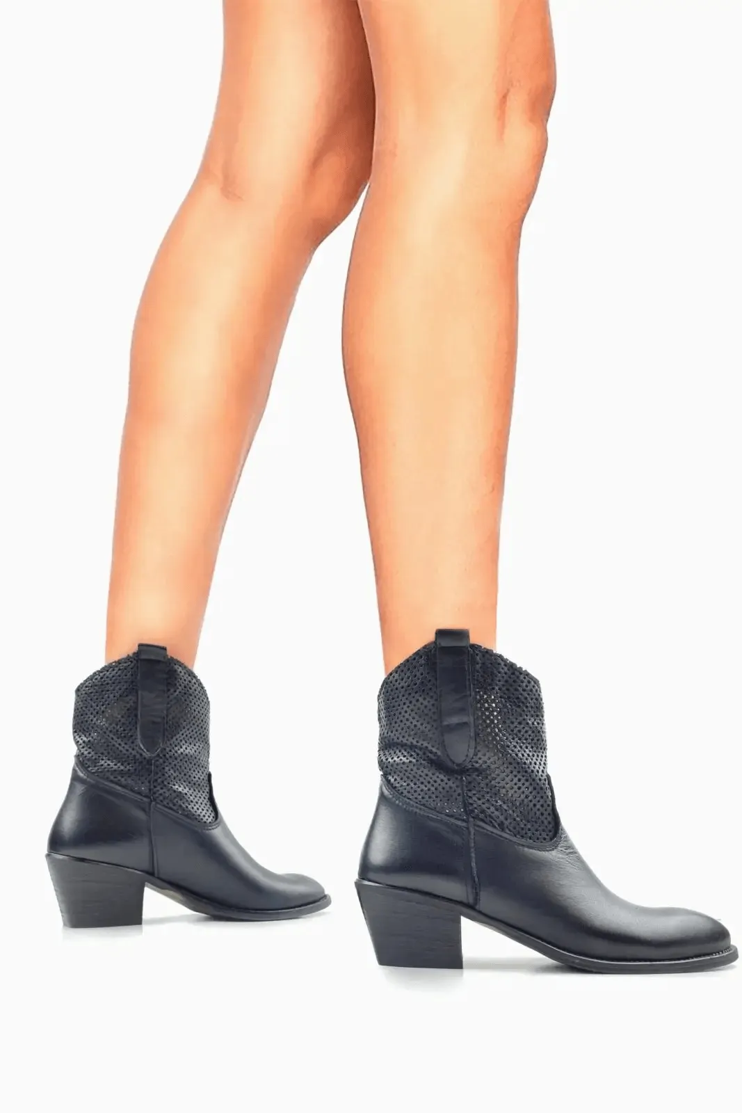Eccellenza Donna Stivaletti Georgia - Black