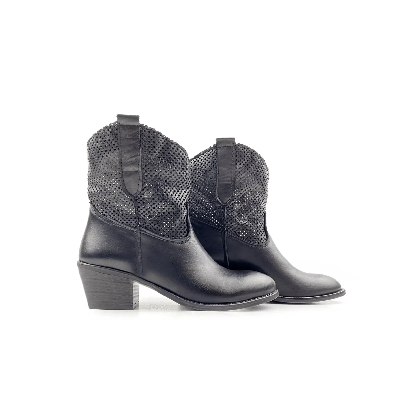 Eccellenza Donna Stivaletti Georgia - Black