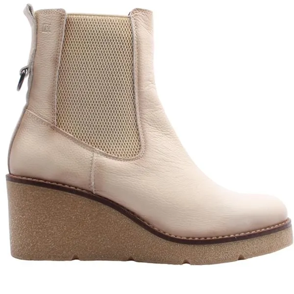 Fluchos Womens D9191 Boot Beige