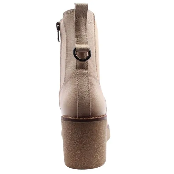 Fluchos Womens D9191 Boot Beige