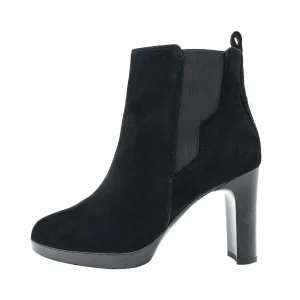 Geox Annya Ankle Boots Suede Black Colour For Women