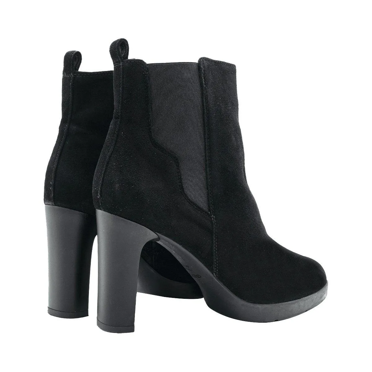 Geox Annya Ankle Boots Suede Black Colour For Women