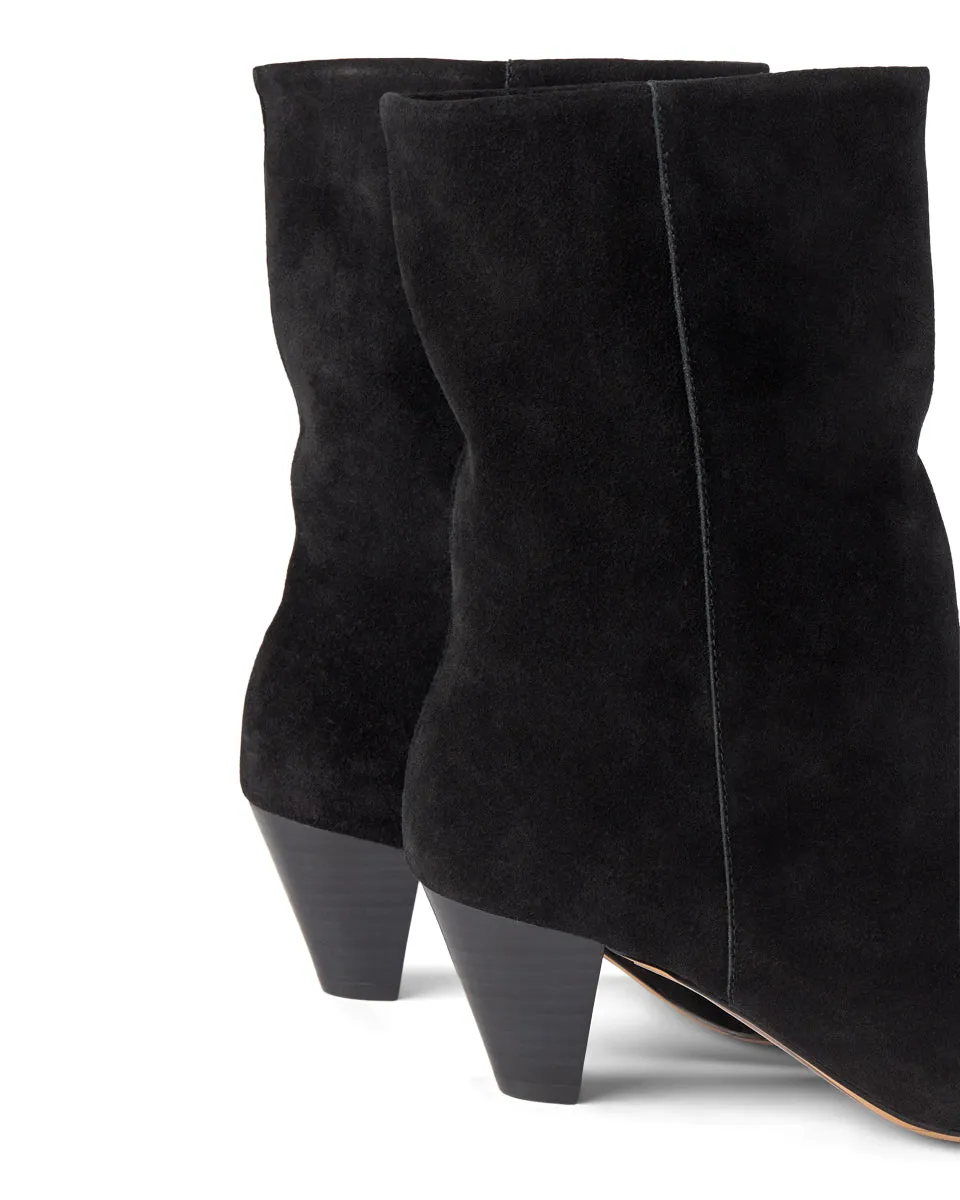 Gita Suede Boot - BLACK