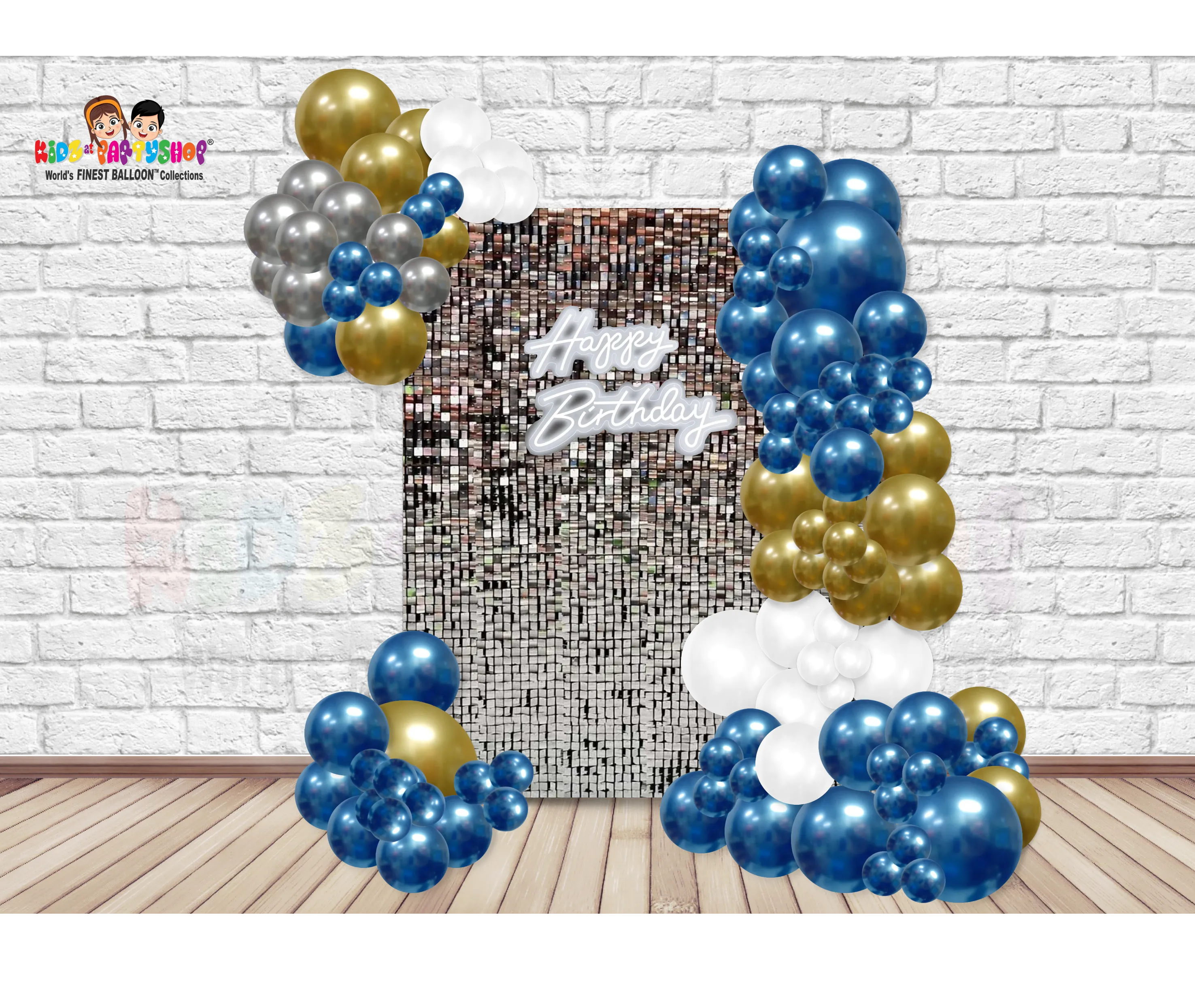 Happy Birthday Backdrop Decoration Rental