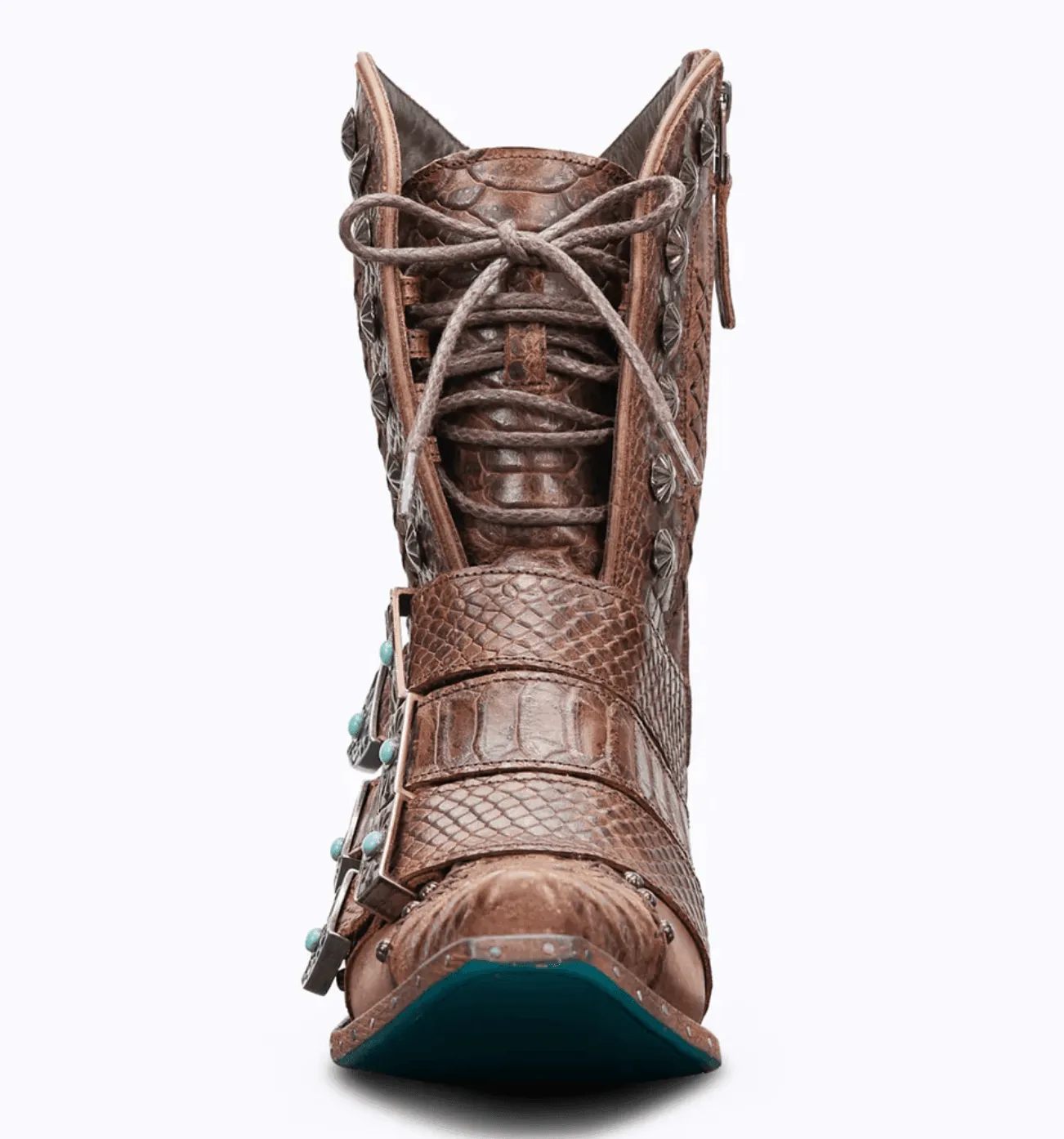 Lane Boots Women’s Showdown Brownbelly Cowgirl Bootie LB0489B