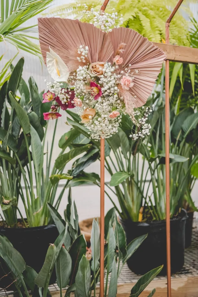 Large Copper Wedding Arch